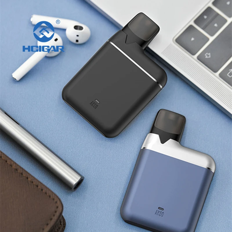 HCIGAR AKSO Plus Pod Kit испаритель набор для сигарет 850 мАч и 1 4 мл многоразовый pod vape
