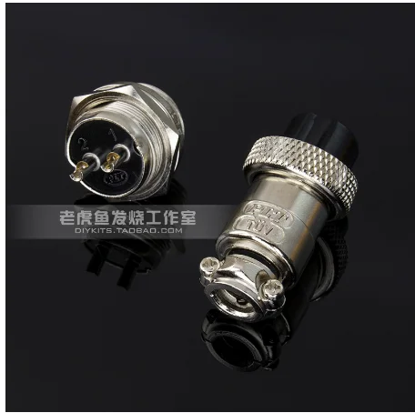 

1pcs PLT-16X (R+P) Aviation Plug Amplifier Audio Power Plug 2/3/4/5 Core Pin Upgrade GX16mm