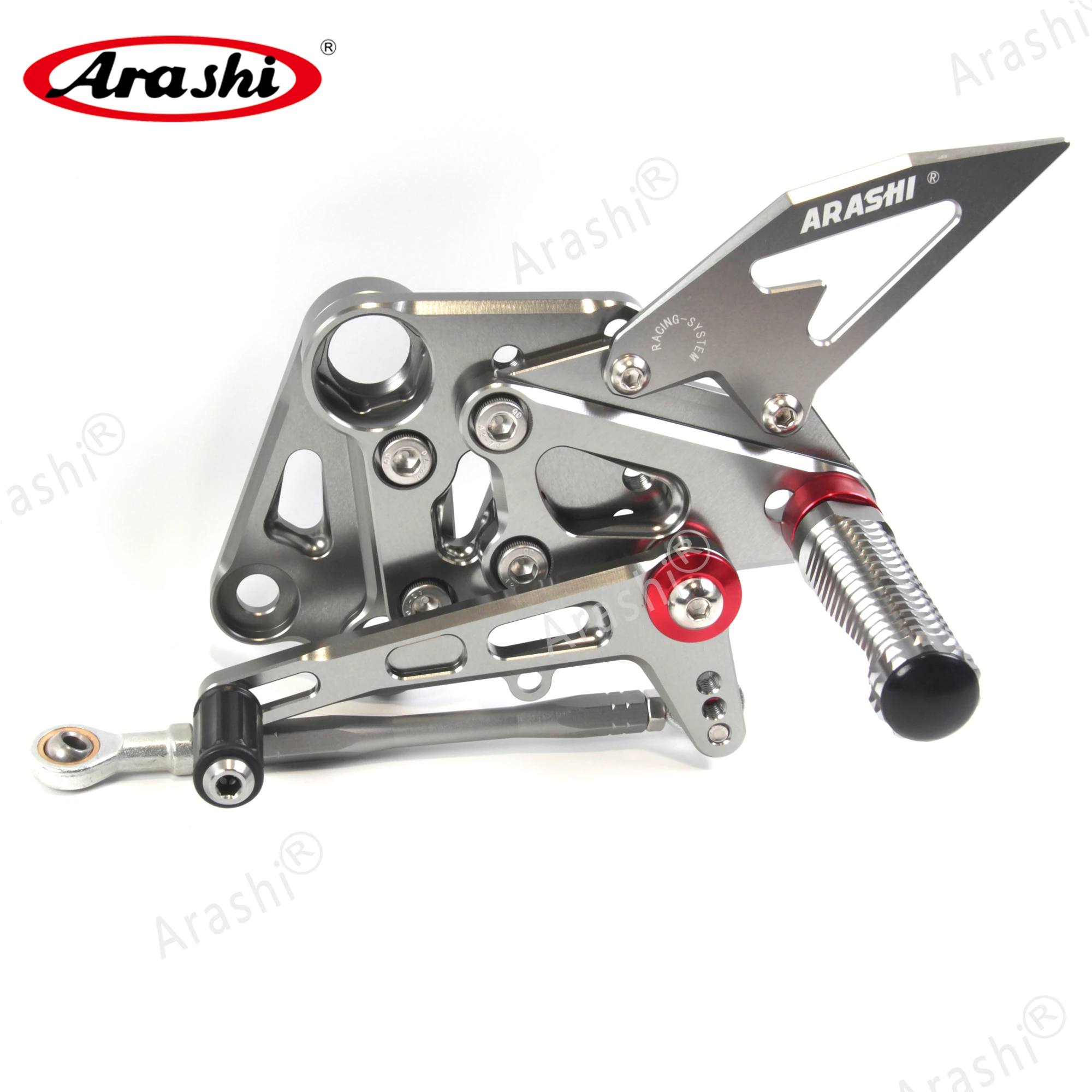 Arashi для KTM RC 390- CNC регулируемый Rider Rearset подножка алюминиевая подножки DUKE 390 RC390