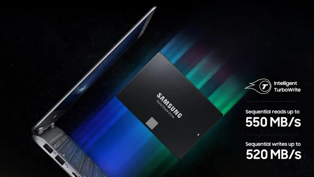 Внутренний твердотельный накопитель Samsung SSD 860 EVO 500 Гб жесткий диск SATA3 2 5 дюйма Φ 520