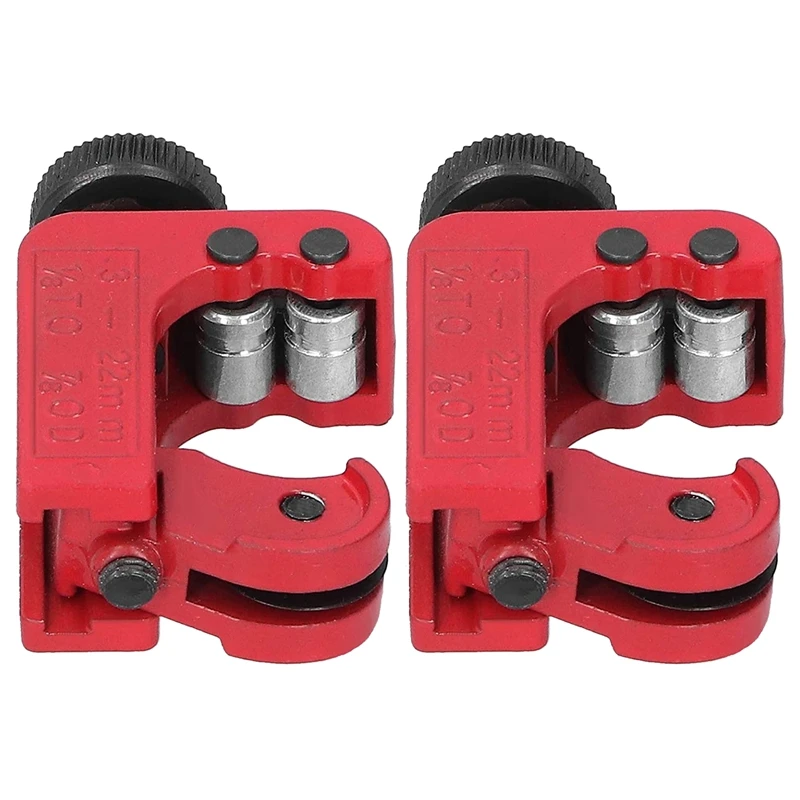 

2 Pieces Of Micro-Type Portable Copper Aluminum Pipe Cutting Tools, Suitable For 3Mm-22Mm Copper Brass Plastic Pipe