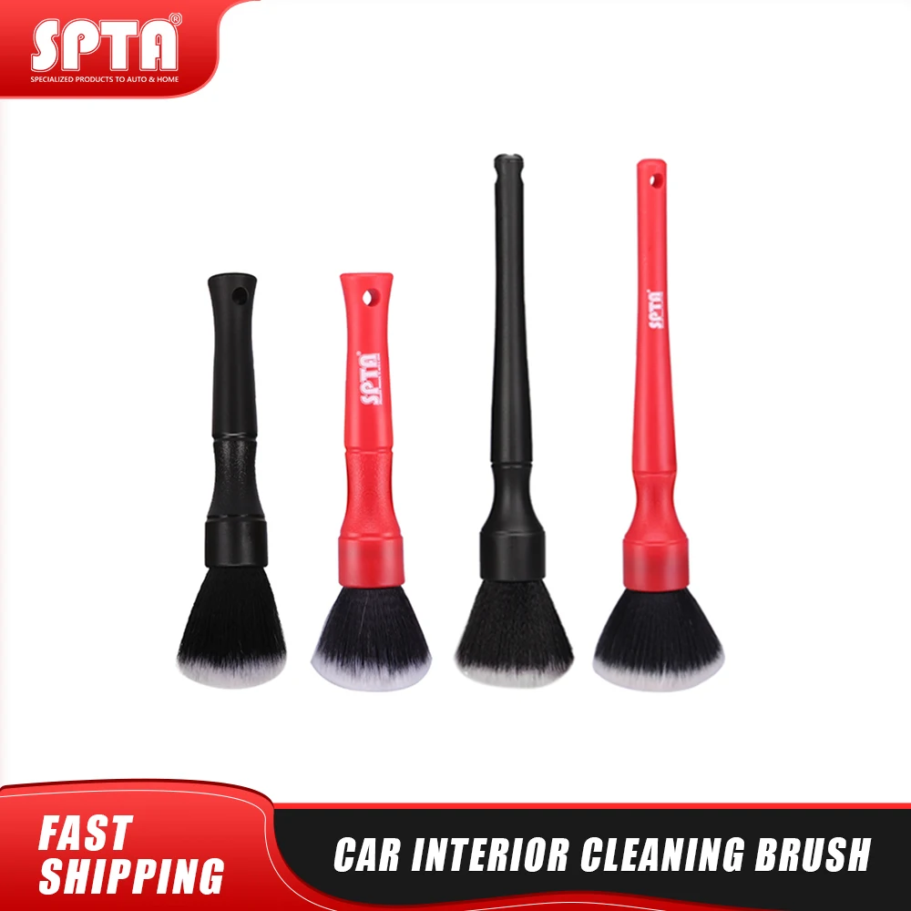 Щетка SPTA для автомобильного детейлинга сверхмягкая щетка чистки волос чистка