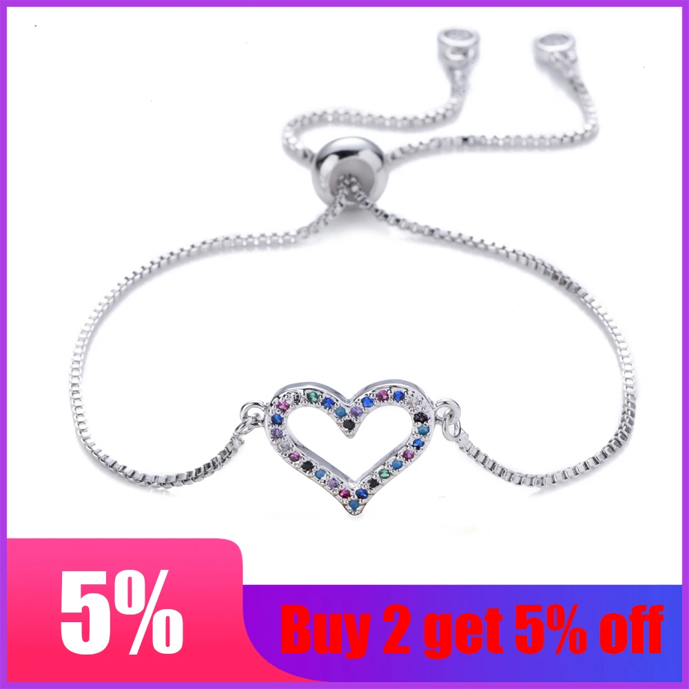 Женский браслет со змеиным плетением регулируемый золотого и радужного цвета с