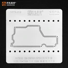 Трафарет среднего уровня BGA для материнской платы Samsung S21 S20 G988U G988B SM-G980F G981B N G986B G985F Note10 20 S10 SM-F700F