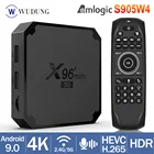 X96 мини 5G Android 9,0 ТВ контейнер под элемент питания 2 Гб оперативной памяти, 16 Гб встроенной памяти, процессор Amlogic S905W4 4 ядра 1080p с разрешением 4K HDR Media Player Youtube Декодер каналов кабельного телевидения PK X96 MAX Plus