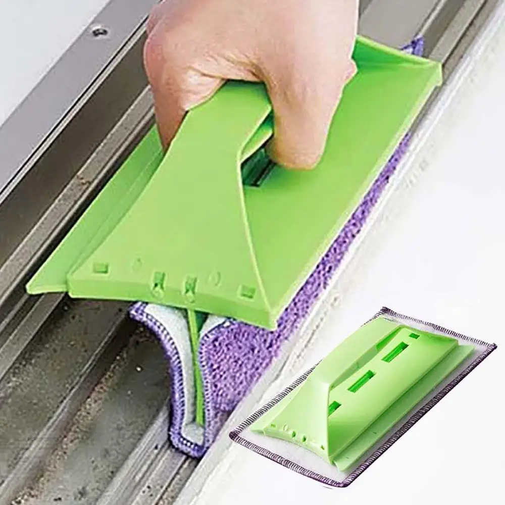 Портативная оконная дверь ЗИП Очиститель Щетка для ткани скребок пыль грязная