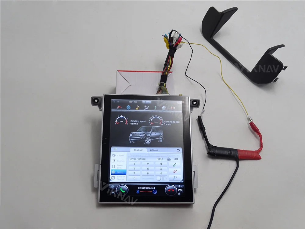 Автомобильный радиоприемник Tesla Style на Android для Land Rover Discovery 4 LR4 2009-2016 с