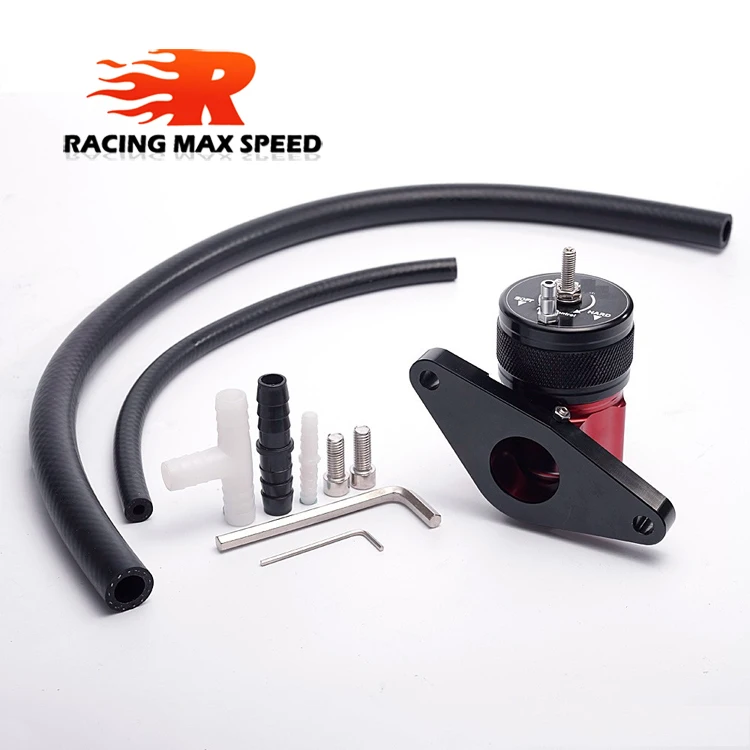 Красный и черный гоночный интеркулер рециркуляционный выдувной клапан BOV Kit для