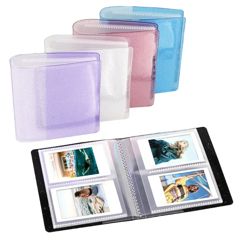 3inch Photo Album Business Card Holder For Fujifilm Instax Mini 11 Large Capacity Storage 64 Collection Picture Case | Электроника