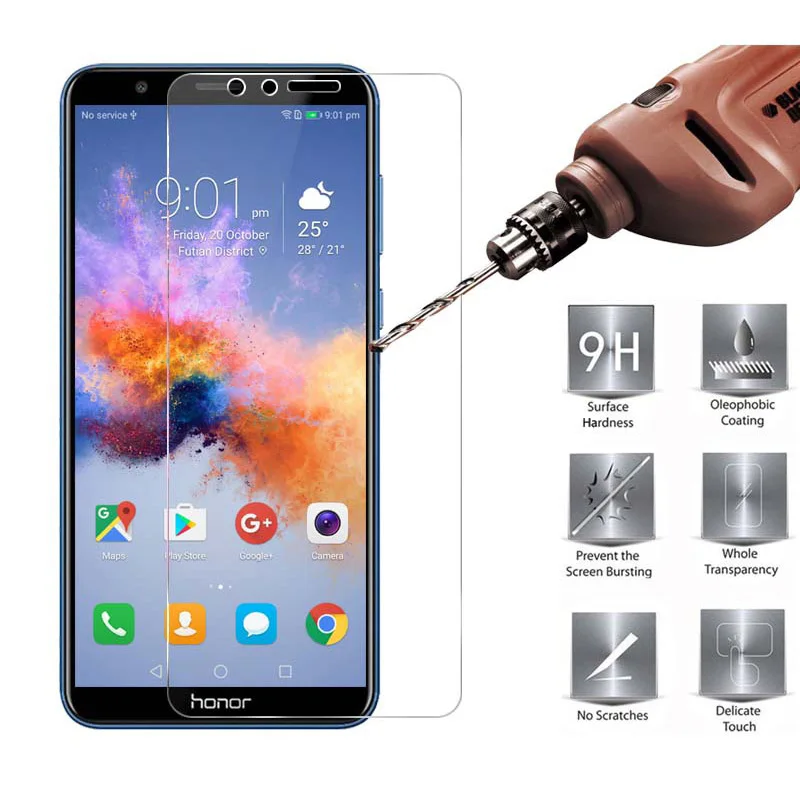 

Закаленное Стекло для huawei Honor 7X BND-L21 BND-L22 BND-L24 Экран защитная пленка 9H 2.5D на телефон защитная пленка