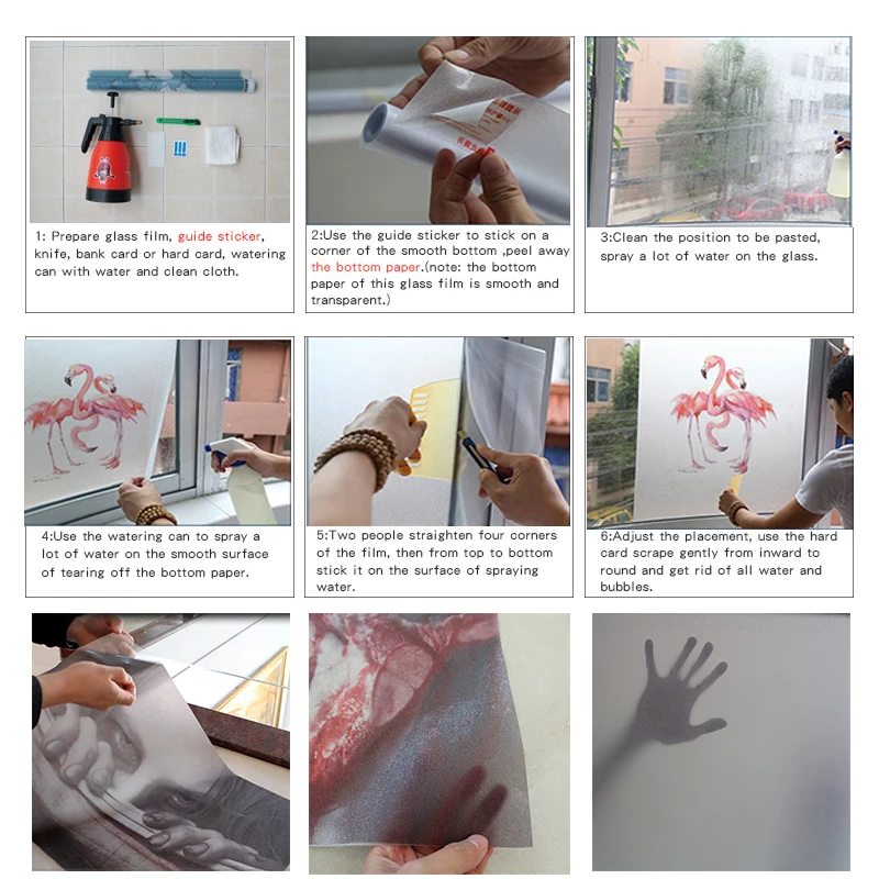 Allah исламский принт декоративные оконные пленки конфиденциальности наклейки