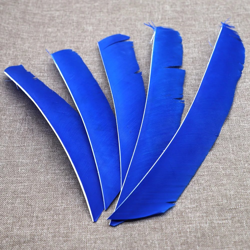 50 шт. полной длины Настоящее Турция перо для установки оперения на стрелки перьев