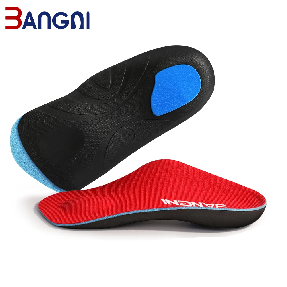 3ANGNI Arch Support Flat Feet Insoles Orthotic Inserts 3/4 Orthopedic Shoes Sole Relief Heel Pain Plantar Fasciitis Men Woman