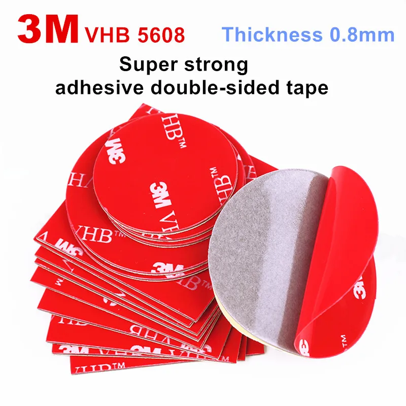 

3M super Strong VHB double sided tape Self Adhesive Acrylic Pad Waterproof no traceTwo Sides Sticky for Car Home Office School