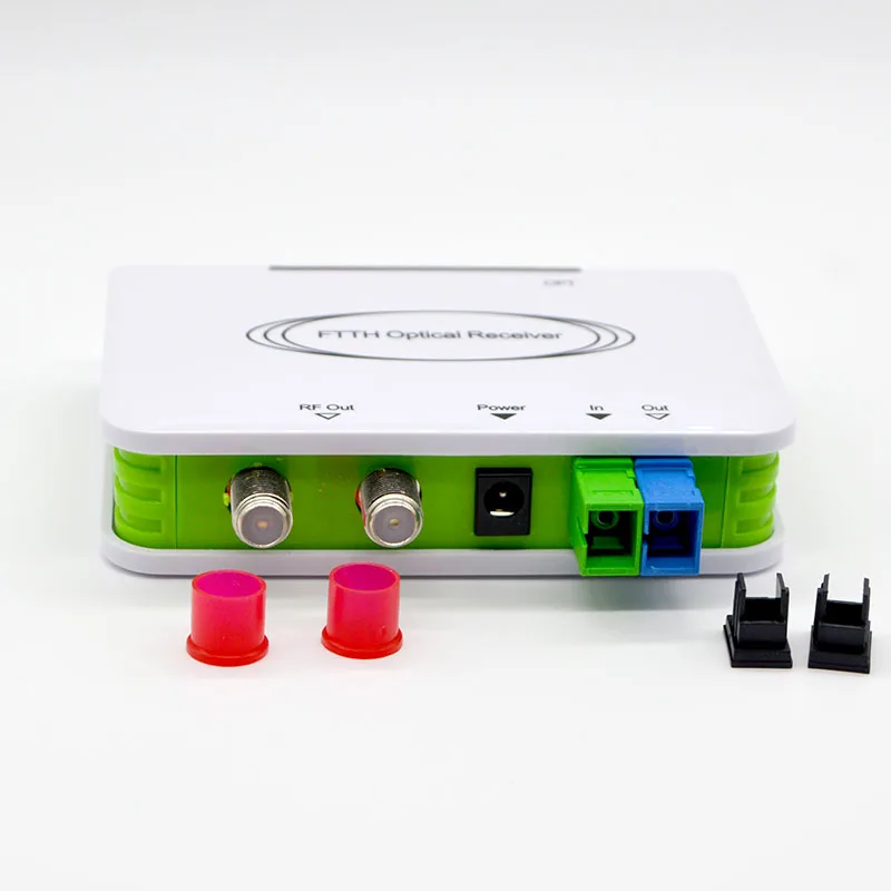 6pcs New CATV Optical Node Mini FTTH Receiver Fiber WDM Converter Triplexer Mini Mode With RF inch Port Free Shipping To Brazil