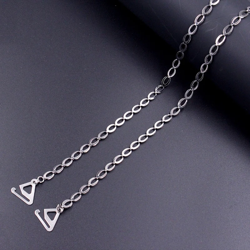 2021 Fashion Shoulder Straps Crystal Underwear Metal Bra Non-Slip Sexy Invisible Cool Women Strap For Decor | Женская одежда