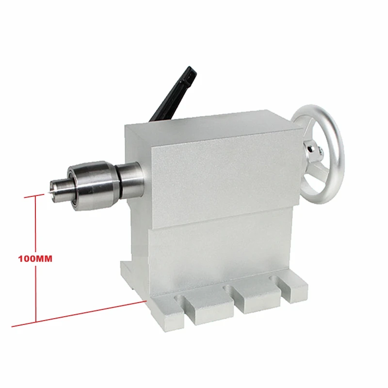 Фрезерный станок CNC Tailstock MT2 Live Center Height 100 мм для вращающегося 4-осевого фрезерного