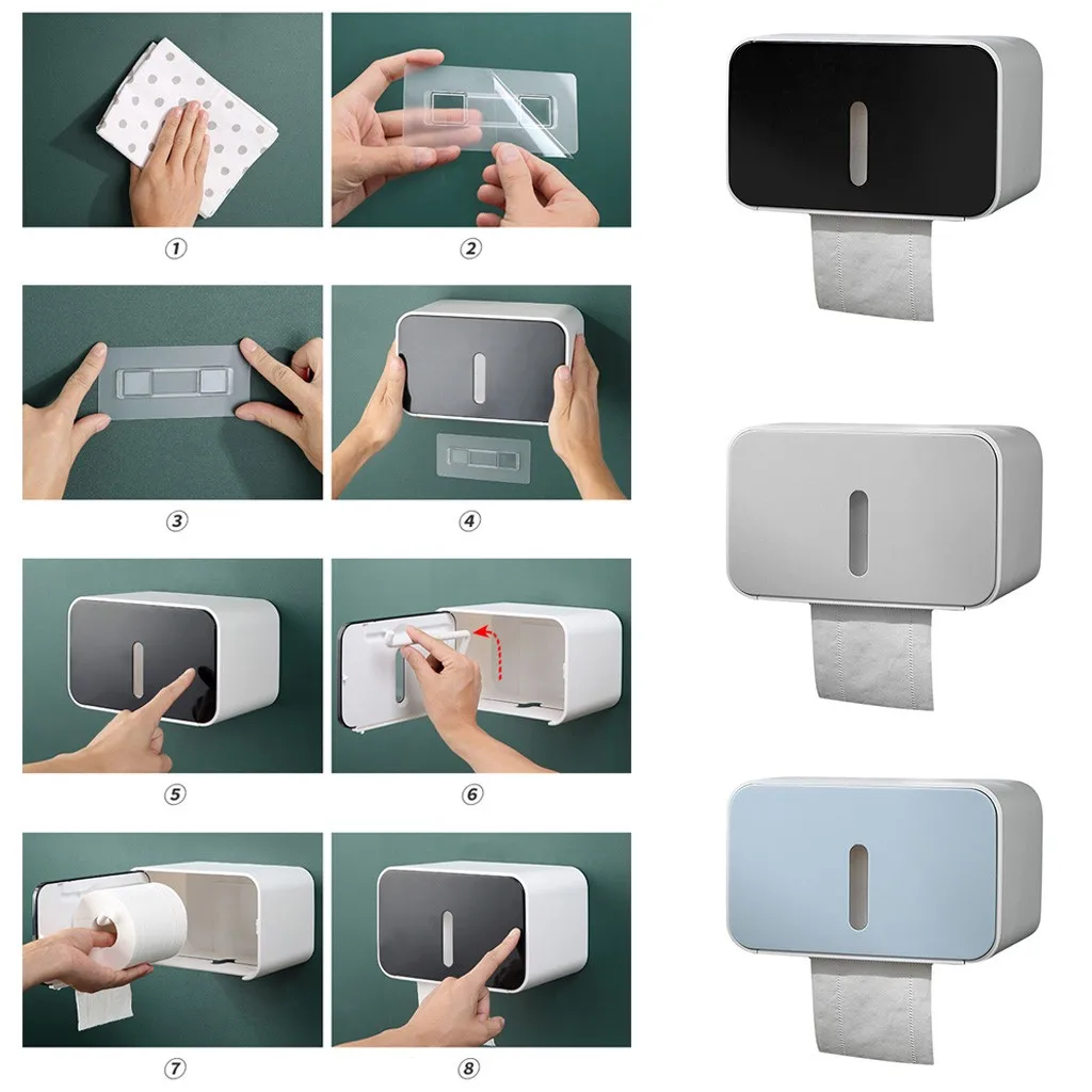 Лоток для бумаги коробка салфеток Бесплатная штамповка настенный