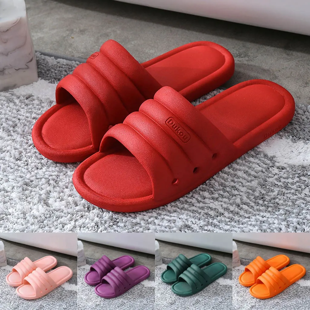 SAGACE/пара тапочек модные Нескользящие мягкие пляжные шлепанцы для ванной летние