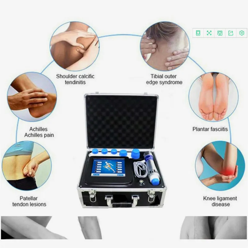 

Arrival !! More Powerful Pain Treatment Electri Shockwave Therapy Equipment Bullet Barrel Shock Wave Therapy US Free Ce