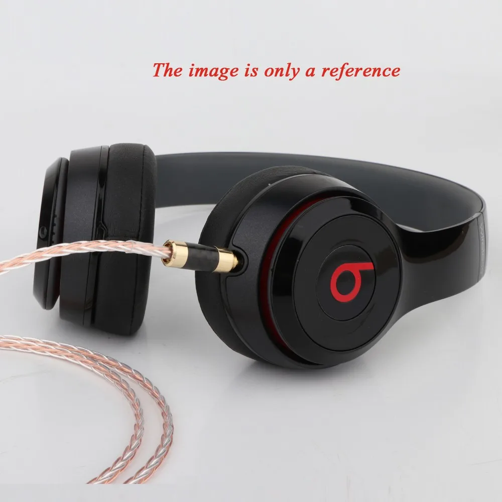 

Preffair Top Quality 8Cores OCC Headphone cable 3.5mm Male to 3.5mm Male Stereo Audio Hifi Audio cable car AUX wire jump cable