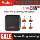 Программатор Autel MaxiTPMS Pad, 433 МГц, 315 МГц, датчик шин, инструмент TPMS для автомобиля, программирование датчика активации, клон