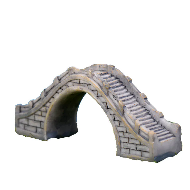 3 15 &quotмилый мини мост украшение для аквариума креативный смоляный пейзаж Ремесло