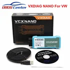 Инструмент диагностики VXDIAG NANO для VW, ODIS V5.1.3 V5.1.6, заменить 5054A 6154 OKI, автоматический сканер Wi-Fi, USB-соединение опционально