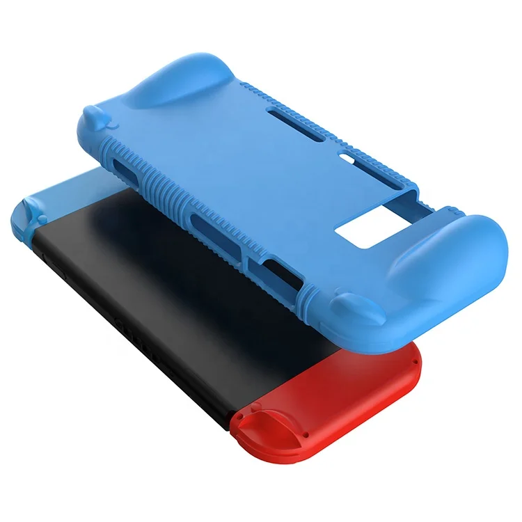 

Anti-Scratch Soft Silicone Case Shell Cover For Nintendo Switch Lite Mini Console Handle Grip