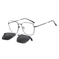 lenspace fashion polarized sunglasses men stylish clip on glasses frame optical women myopia prescription eyeglasses dp33082