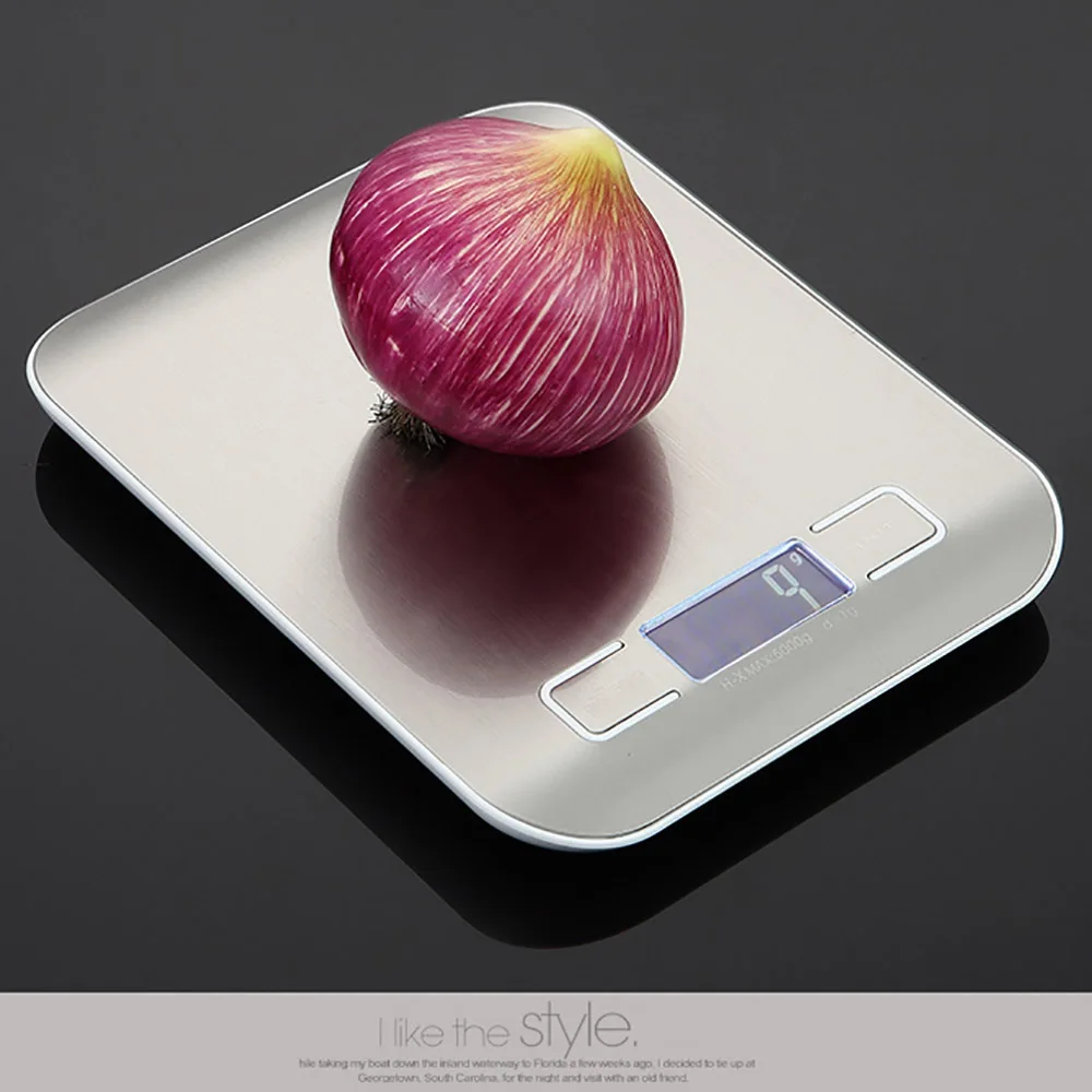 Кухонные весы MicroData измерительный прибор из нержавеющей стали 5 кг/1 г для