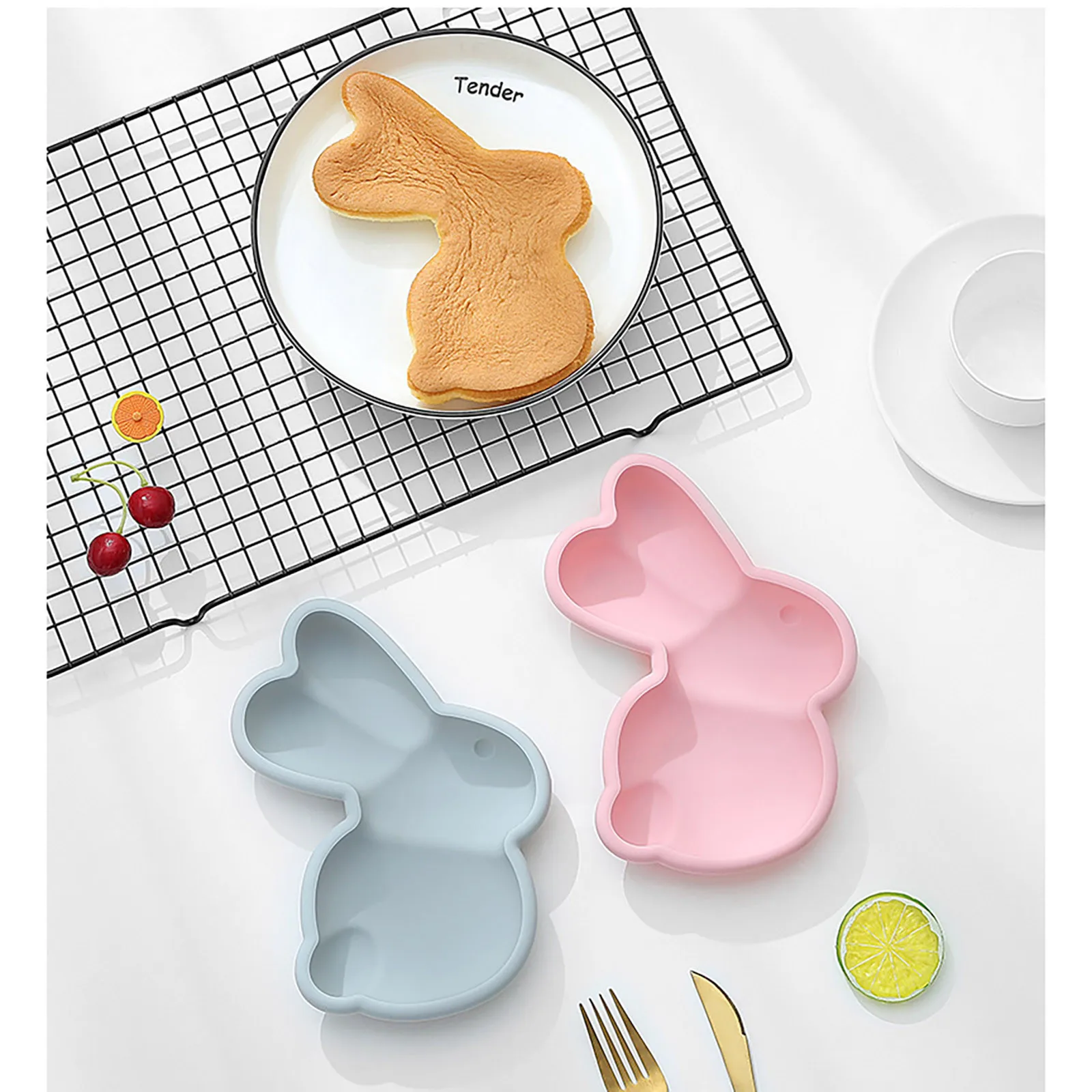 

Cake Mold Silicone Muffin Chocolate Cookie Baking Mould Pan Blue Pink Mould Cookie Jelly Pudding Moulds Kitchen Accessories #763