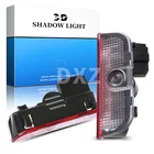 4 шт. светодиодный дверной проектор, декоративная лампа, приветственные огни для VW Passat magotan Tiguan Touareg Golf Jetta CC Sharan