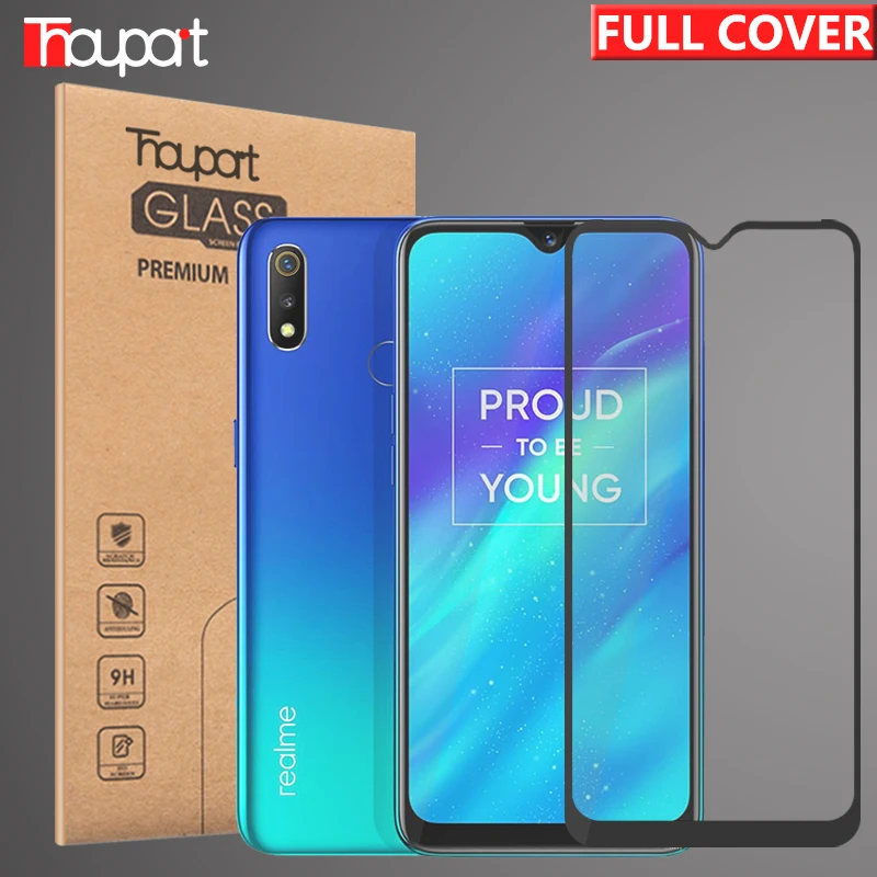 Thouport стекло для OPPO Realme 3 Pro протектор экрана Realme3 закаленное стекло для Realme 5 профессиональная защитная пленка полная крышка дисплея