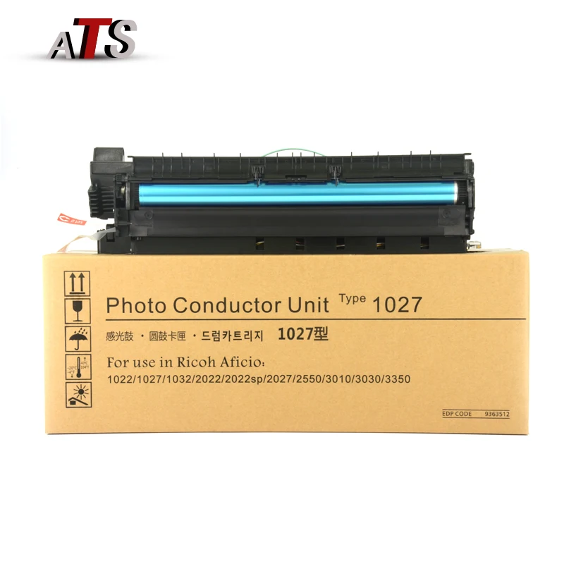Opc блок барабана картридж с тонером для Ricoh Aficio 1027 1022 1032 2022sp 2027 2550 3010 3030 3350 совместимый для копира запасные части
