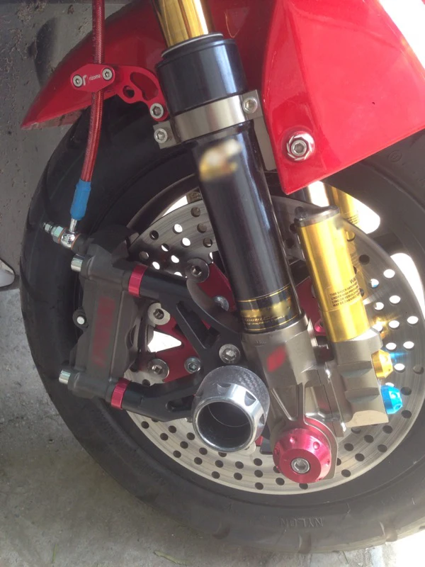 Аксессуары для мотоциклов CNC зажим тормозной линии Crf250r Vtx CB650f 1000rr Cbr1100xx Cb500x T-MAX 530