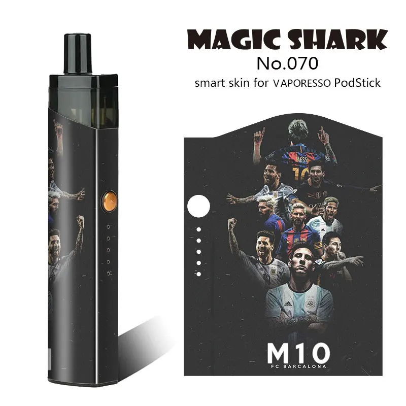 Maigc Акула лист Бэтмен Месси Роналду Марио наклейка &quotДжокер&quot чехол для Pod Stick