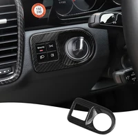 car headlight switch decorative frame center console protection sticker for porsche cayenne accessories interior modification