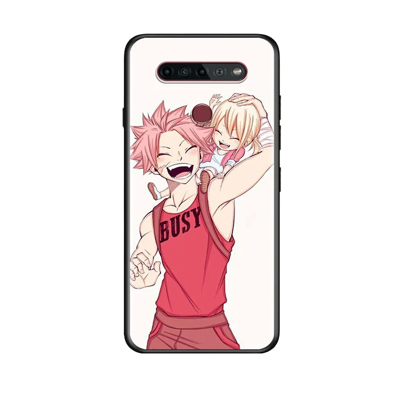 

Anime Manga Fairy Tail For LG G8 V30 V35 V40 V50 V60 Q60 K40S K50S K41S K51S K61 K71 K22 ThinQ 5G Soft TPU Silicone Phone Case