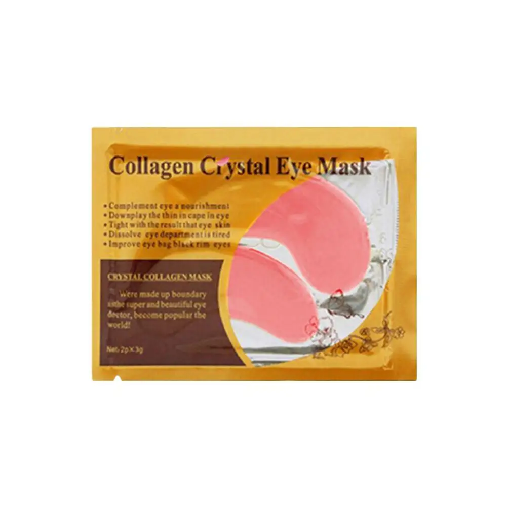1/4/5 Pairs Gold Crystal Collagen Eye Mask Eye Patches Care Remove Circles Skin Anti-Aging Dark Tool Care For Eye N2T7