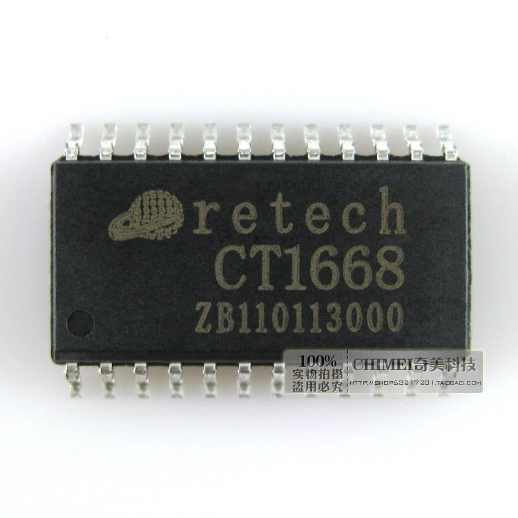 Бесплатная доставка. CT1668 светодиодная цифровая трубка дисплей Драйвер IC чип