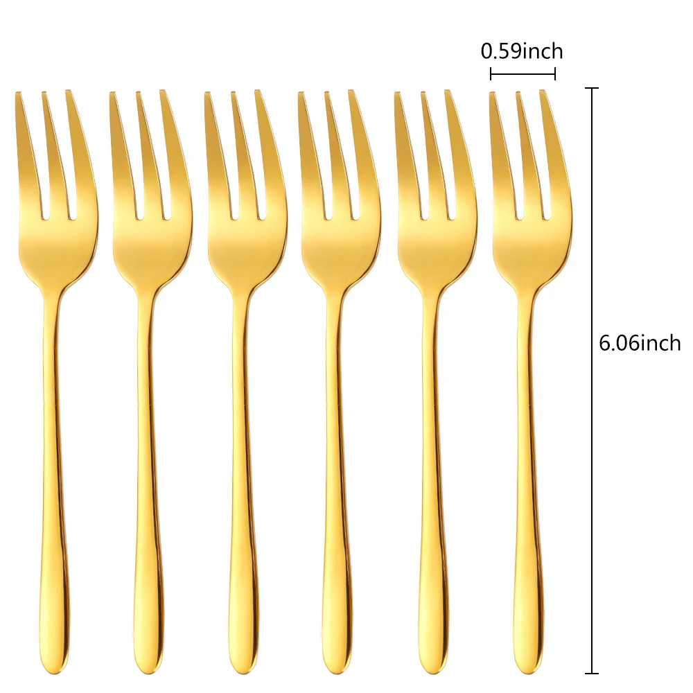 

Вилки для чая и фруктов TD HOME из нержавеющей стали