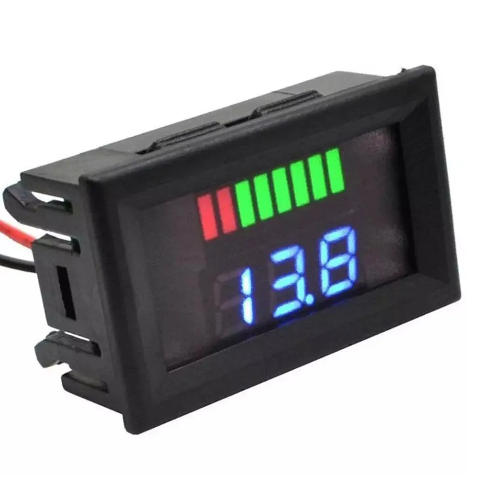 

Assembly Voltmeter Electric Car Handlebar Mount Inspection Measurement