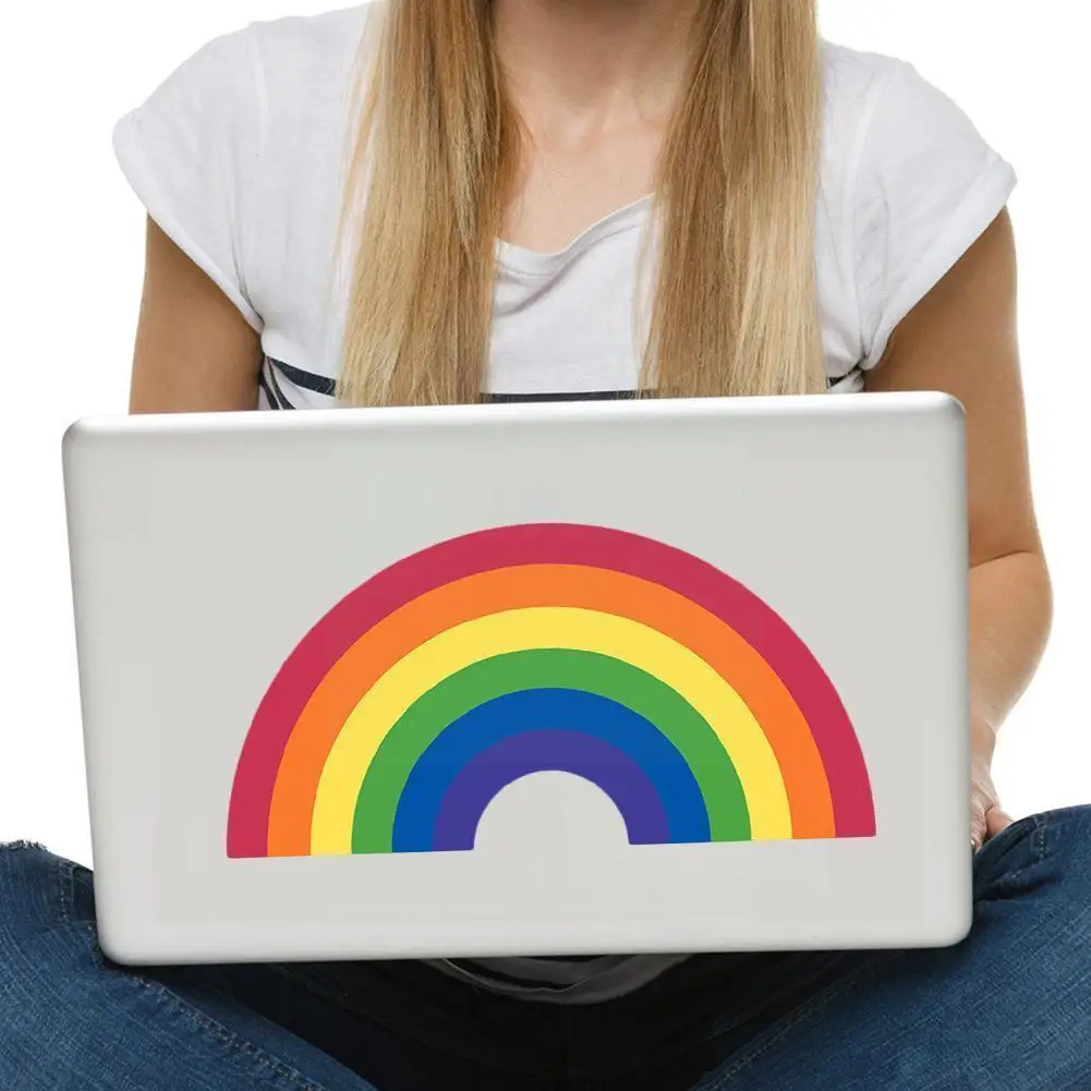 

7.5 * 15 CM Creative Arch Rainbow Car Sticker N6R0