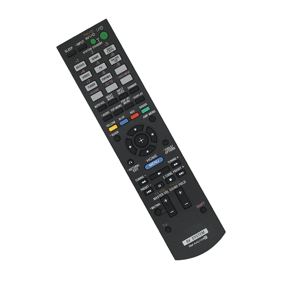 

New Replacement Remote Control For SONY RM-AAU105 RM-AAU106 RM-AAU107 STR-KS470 STR-DH720HP AV A/V Home Theater Receiver