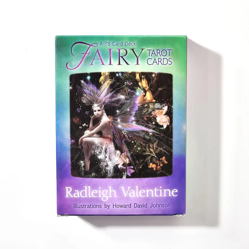

Fairy Tarot Card 78 Oracle Cards Guidance Game Card Ancient Divination Tool Adult Games for Party Exquisite Card Gift