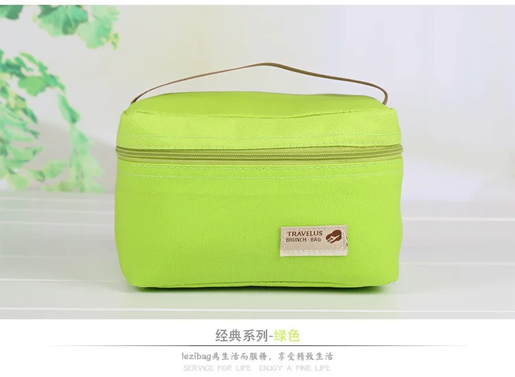 

New Style Mini and small Lunch Bags Pouch Storage Box Flowers Insulated Thermal Cooler Bag Picnic Tote Bolsa Termica Lancheira