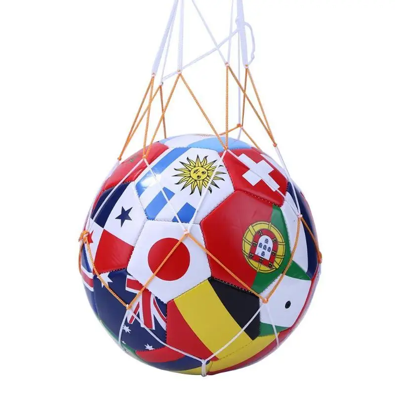 Тренировочный футбольный мяч WISHOME размер 5 национальный флаг для