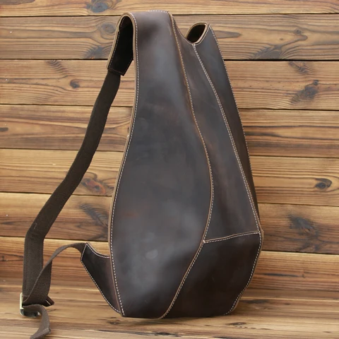 Стильный винтажный мужской женский рюкзак, кожаная деловая сумка для мальчиков, дорожная сумка, мужская и женская воловья кожа, большие ручные сумки с защитой от кражи