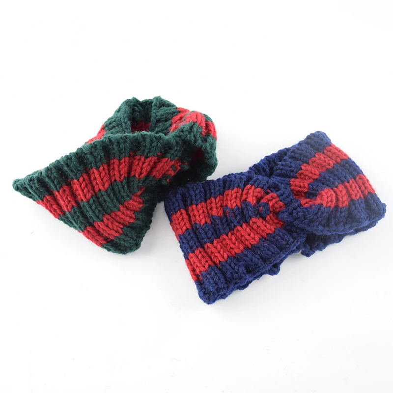 2019 зимние женские полосатые строительные ушные обогреватели для волос головные